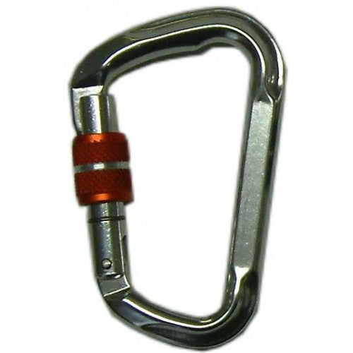 Karabiners Aluminium with Screw Nut   112 X 11mm