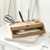 ORGANISER - WOODEN (25cm)