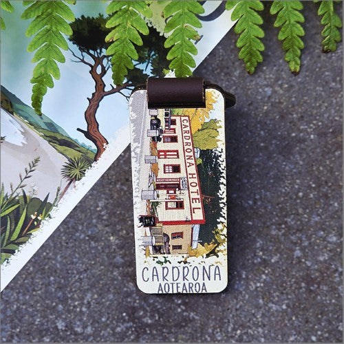 Bamboo Keyring Printed: Cardrona Keyrings + Keychains