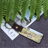 Bamboo Keyring Printed: Kiwi + Caravan Keyrings + Keychains