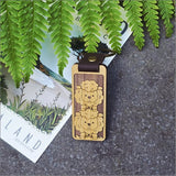 Bamboo Keyring : Sheep Keyrings + Keychains