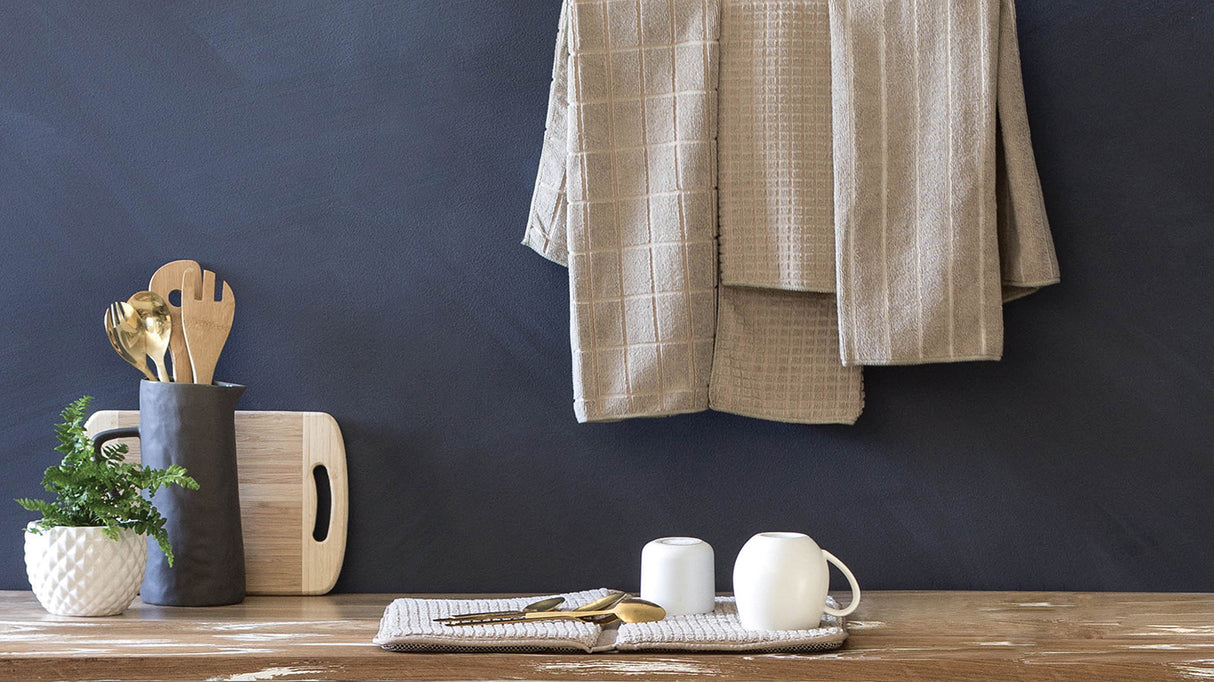 Microfibre Deluxe Dish Drying Mat Mocha- Bambury
