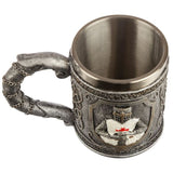 Tankard - Decorative Crusader Knight (15cm)