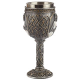 Goblet - Decorative Crusader Knight (19.5cm)