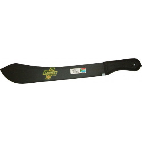 Machettes Bullnose with 16" blade and poly handle, perfect for gardening, clearing scrub, and camping.