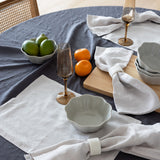 Linen Placemat 33x45cm Silver- Bambury