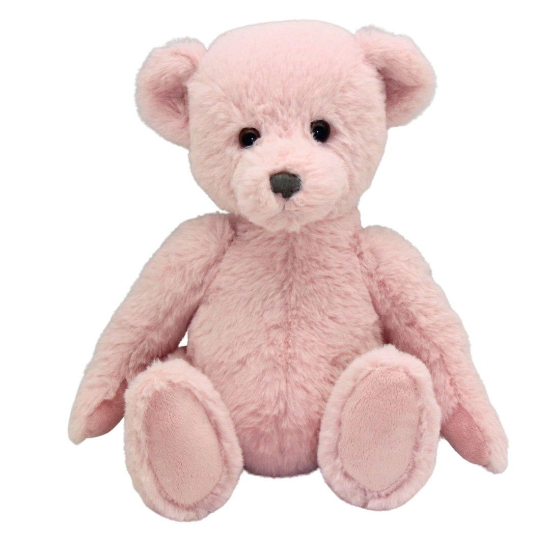 Soft Plush Toy -  Fleur Bear. Baby Pink Bear