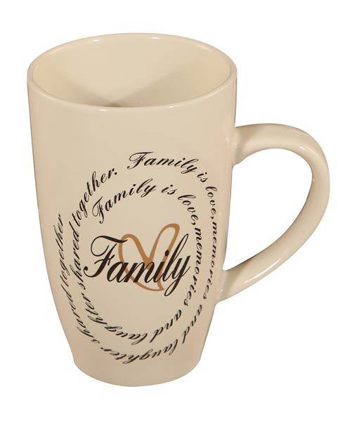 Novelty Gift Mug - Family - Display / Gift Box