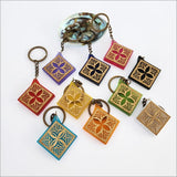 Keychain: Tapa 3 Acrylic + Bamboo Keyrings + Keychains