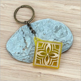 Keychain: Tapa 4 Acrylic + Bamboo Keyrings + Keychains