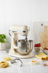 KitchenAid KSM70 Artisan Bowl-Lift 6.6L Stand Mixer - ALMOND CREAM
