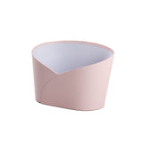 Hamper Bucket Oval Medium Baby Pink