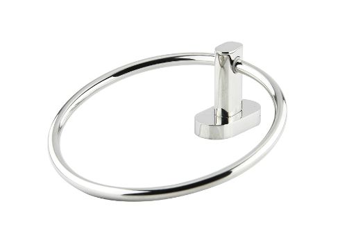 Luca Towel Ring - Polished Stainless Steel