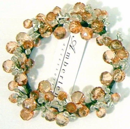 Candle Ring Set of 6 - Peach