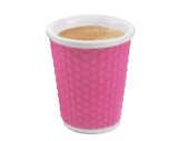 Set of 2 pink porcelain espresso cups, 18ml capacity, durable and stylish for coffee enjoyment and gifting.