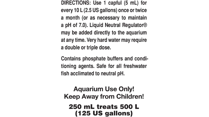 Aquatic Liquid Neutral Regulator (250ml)