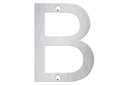 Letter Box Numbers - Stainless Steel (LETTER - B)