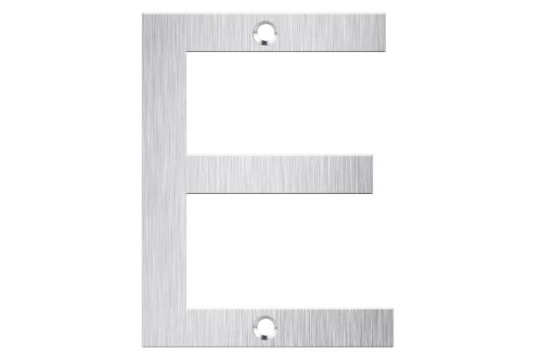 Letter Box Numbers - Stainless Steel (LETTER - E)