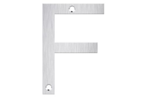 Letter Box Numbers - Stainless Steel (LETTER - F)