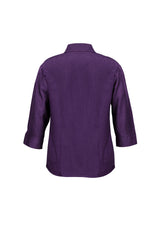 Oasis Womens 3/4 Sleeve Shirt - Grape