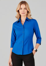 Oasis Womens 3/4 Sleeve Shirt - Teal