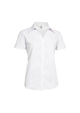 Metro Womens Short Sleeve Shirt - White