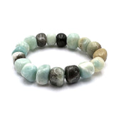 Large Beaded Bracelet - Amazonite (14 x 11mm)