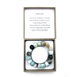 Large Beaded Bracelet - Amazonite (14 x 11mm)