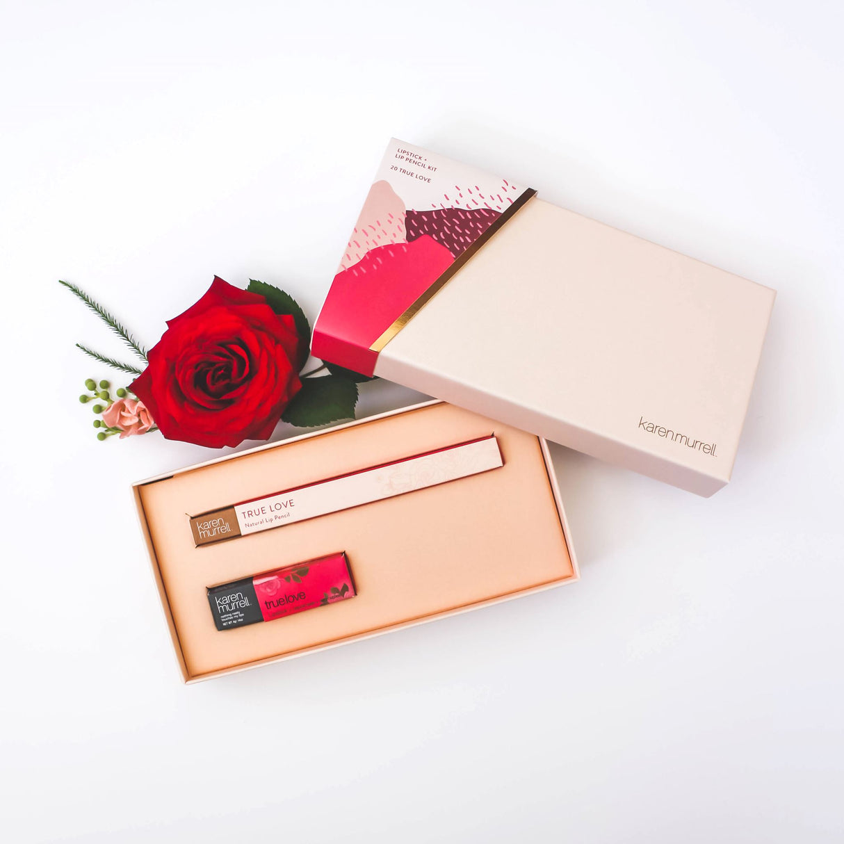 Karen Murrell Lipstick & Lip Pencil Set True Love 202 g