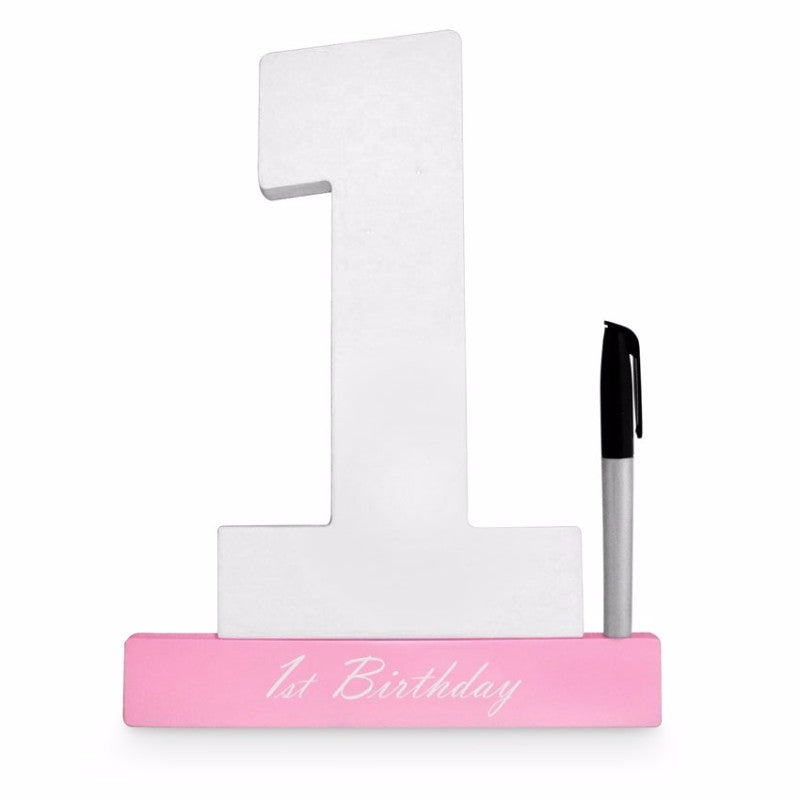 Girls 1st Birthday Sign It