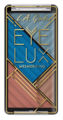 Vibrant La Girl Eyelux Eyeshadow - Tropicalize palette featuring 16 richly pigmented shades in matte, satin, and metallic finishes.