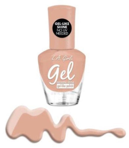 La Girl Gel Extreme Shine Nail Polish in Sensual: Premium gel polish for shiny, salon-quality nails without UV light.