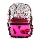 Mini Backpack - Fuchsia Sequins BooBoo (15cm)