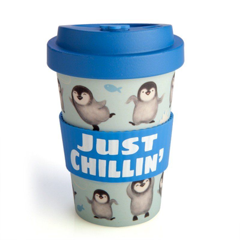 Eco to Go Bamboo Cup - Penguin (140mm)