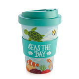 Eco to Go Bamboo Cup - Sea Animal (140mm)