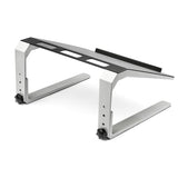 Ergonomic Adjustable Laptop Stand - Steel & Aluminum - 3 Height Settings for Comfort