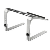 Ergonomic Adjustable Laptop Stand - Steel & Aluminum - 3 Height Settings for Comfort