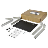 Ergonomic Adjustable Laptop Stand - Steel & Aluminum - 3 Height Settings for Comfort