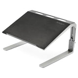 Ergonomic Adjustable Laptop Stand - Steel & Aluminum - 3 Height Settings for Comfort