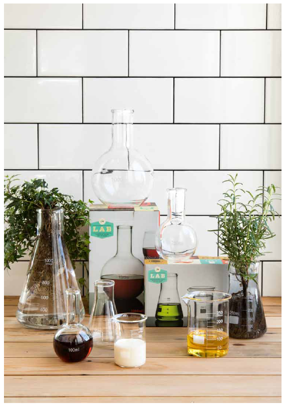 Measuring Cups / Science Lab Flask - Set of 3 - 100mls