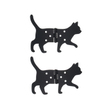 Hinge - Cat 12 x 10cm (Set of 2 Assorted)