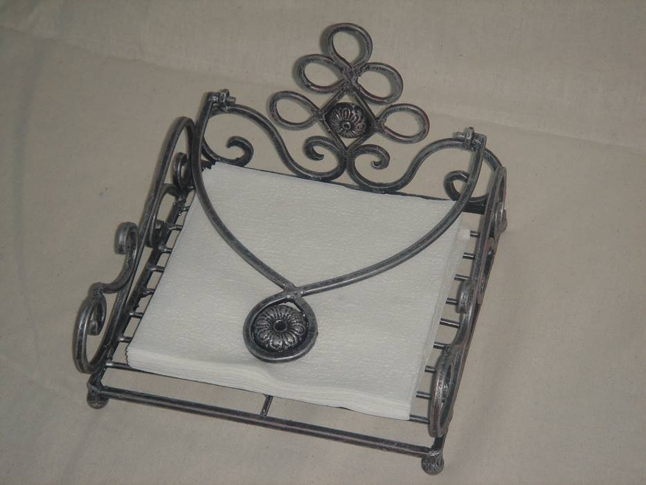 PAPER NAPKIN HOLDER - BLACK