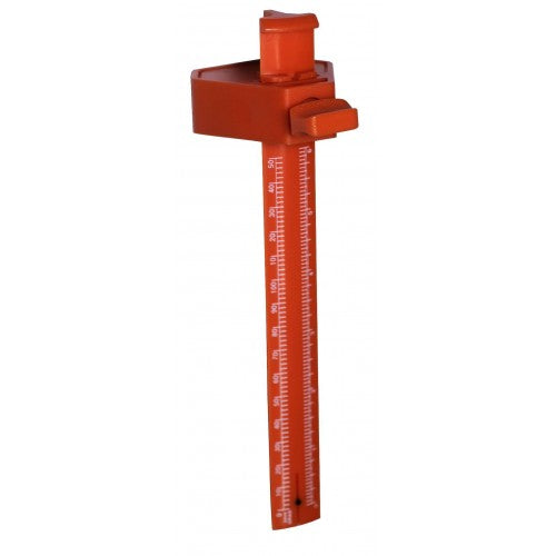 Xcel Plastic Marking Gauge for precise woodworking; creates flawless parallel lines with ergonomic, lightweight design.