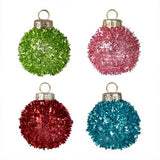 Merry & Bright Tinsel Bauble Place Card Holders