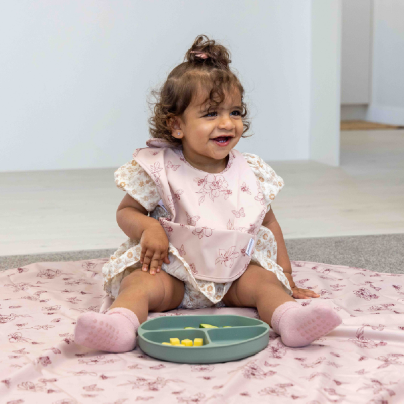 Moose Mess Mat - Flowers (120cm)