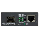 Gigabit Ethernet Fiber Media Converter with Open SFP Slot for High-Speed Network Extension