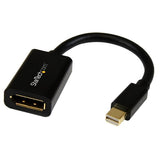 15cm Mini DisplayPort to DisplayPort Video Cable Adapter - Thunderbolt Compatible M/F