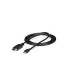 10 ft High-Speed Mini DisplayPort to DisplayPort 1.2 Cable - 4K UHD Support & Compatibility