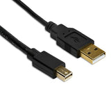 High-Quality Mini DisplayPort to Dual-Link DVI Active Adapter - USB Powered, 2560x1600