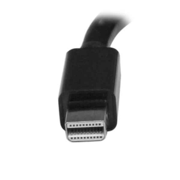 2-in-1 Mini DisplayPort to HDMI VGA Adapter - Compact Travel Converter for Easy Connectivity